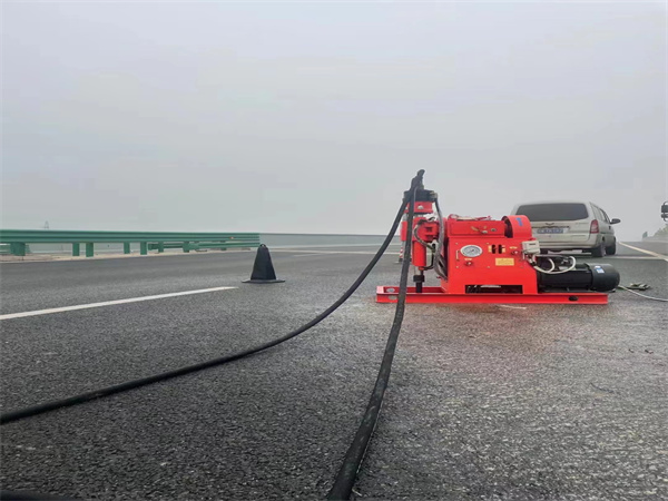 肥西马路路基路面开裂下沉注浆加固灌浆